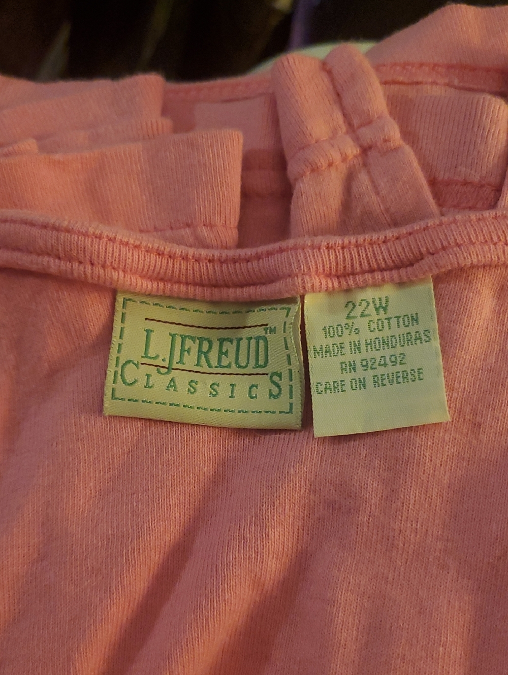 Women's Pink Muscle Tee